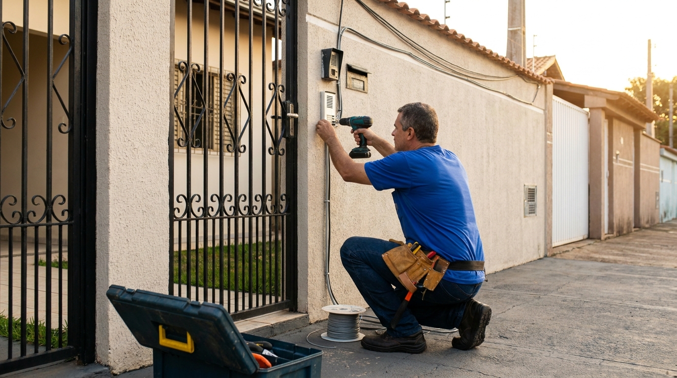 Instalacao de interfone em Praia Grande‑SP